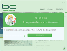 Tablet Screenshot of bc-swiss.com